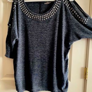 Lane Bryant Top w Bling 14-16